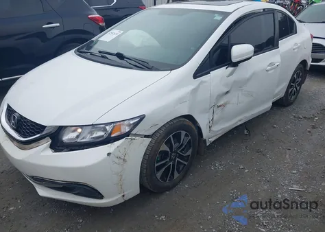 2015 Honda Civic Ex из США, поврежденный, VIN 19XFB2F85FE090811
